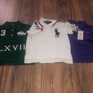 3 Infant RL Polo Tops